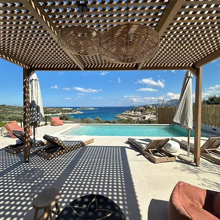 Yemaya Sea View Villa Chania  Exterior photo
